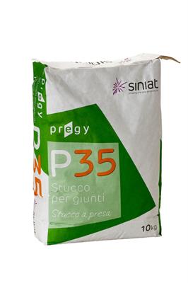 Stucco Siniat Sacchetto Pregy P35 da 10 kg