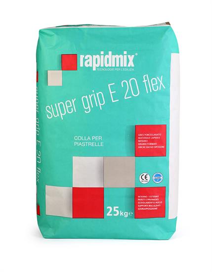 Stucco Rapidmix Sacchetto Super Grip E20 Grigio Flex Kg.25