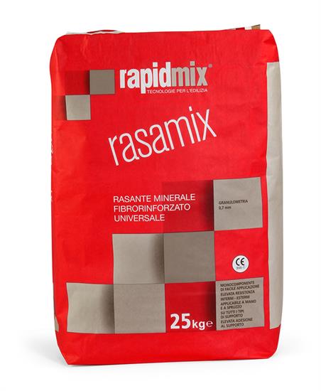 Rasante Rapidmix Sacchetto Rasamix Bianco Kg.25