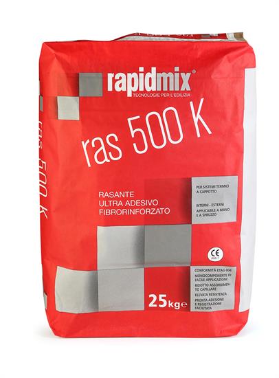 Rasante Rapidmix Sacchetto Ras 500 K Bianco Grosso Kg.25