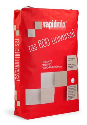 Rasante Rapidmix Sacchetto Ras 800 Universal Bianco Fine Kg.25