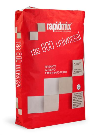 Rasante Rapidmix Sacchetto Ras 800 Universal Grigio Fine Kg.25