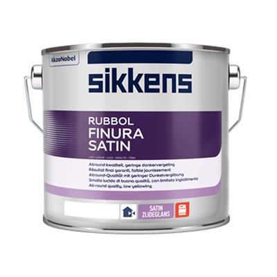 Rubbol Finura Satin Bianco 1 LT