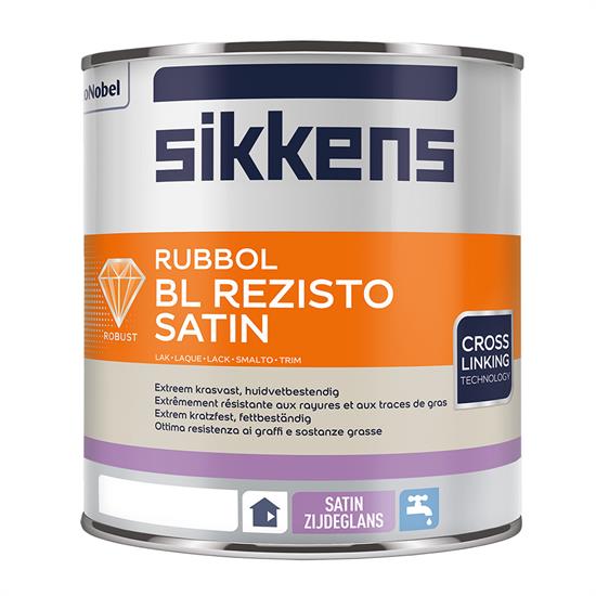 Rubbol Bl Rezisto Satin Bianco 0,5 LT